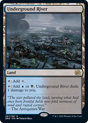 Underground River card from The Brothers' War