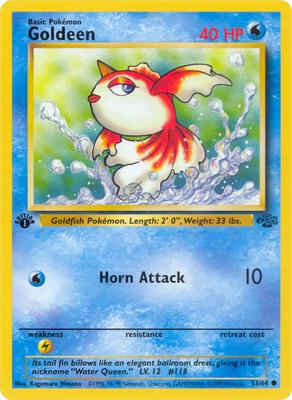 Goldeen card from Jungle