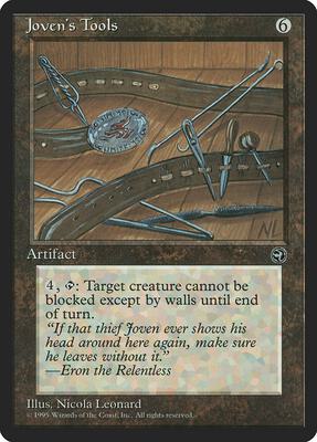Joven's Tools card from Homelands