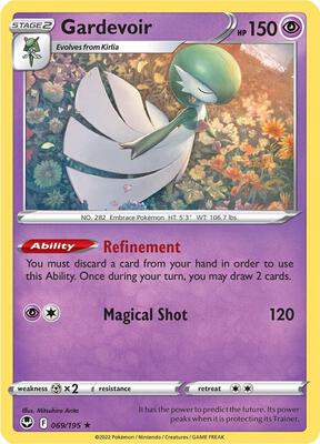 Gardevoir card from SWSH12: Silver Tempest