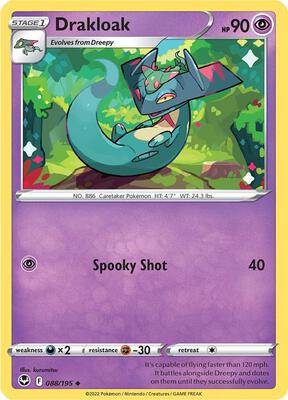 Drakloak card from SWSH12: Silver Tempest