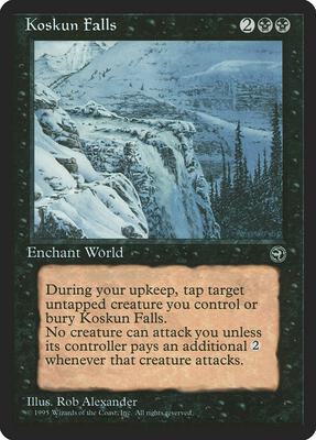 Koskun Falls card from Homelands