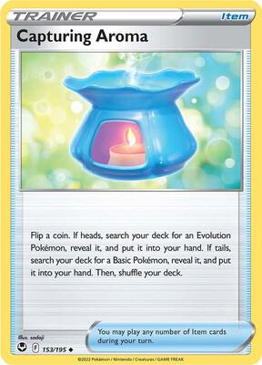 Capturing Aroma card from SWSH12: Silver Tempest