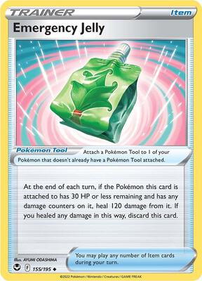Emergency Jelly card from SWSH12: Silver Tempest