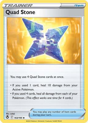 Quad Stone card from SWSH12: Silver Tempest