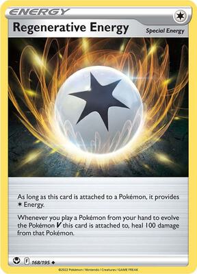 Regenerative Energy card from SWSH12: Silver Tempest