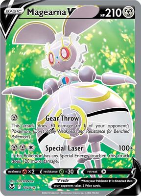 Magearna V (Full Art) card from SWSH12: Silver Tempest