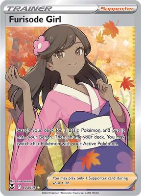 Furisode Girl (Full Art) card from SWSH12: Silver Tempest