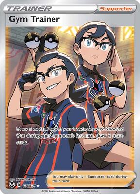 Gym Trainer (Full Art) card from SWSH12: Silver Tempest