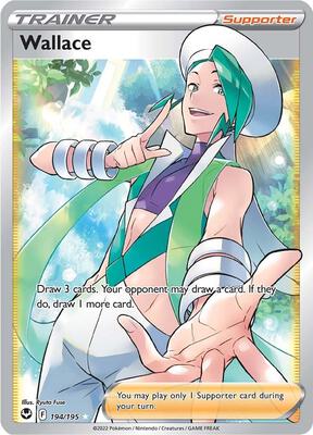 Wallace (Full Art) card from SWSH12: Silver Tempest