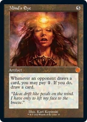 Mind's Eye card from The Brothers' War: Retro Frame Artifacts