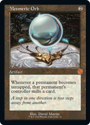 Mesmeric Orb card from The Brothers' War: Retro Frame Artifacts