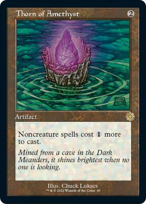 Thorn of Amethyst card from The Brothers' War: Retro Frame Artifacts