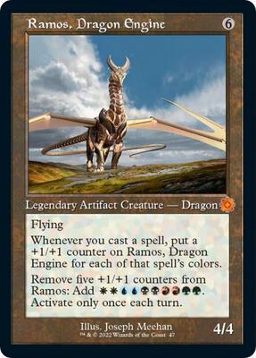 Ramos, Dragon Engine card from The Brothers' War: Retro Frame Artifacts