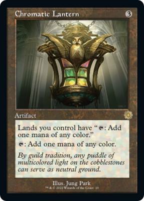 Chromatic Lantern card from The Brothers' War: Retro Frame Artifacts