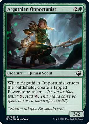 Argothian Opportunist card from The Brothers' War