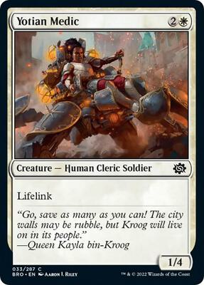 Yotian Medic card from The Brothers' War