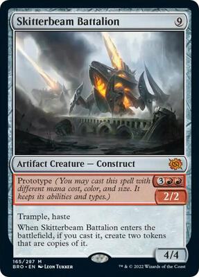 Skitterbeam Battalion card from The Brothers' War