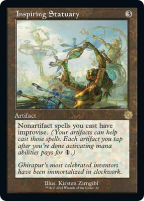Inspiring Statuary card from The Brothers' War: Retro Frame Artifacts