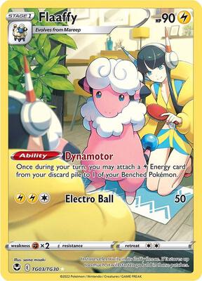 Flaaffy card from SWSH12: Silver Tempest Trainer Gallery