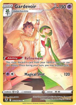 Gardevoir card from SWSH12: Silver Tempest Trainer Gallery