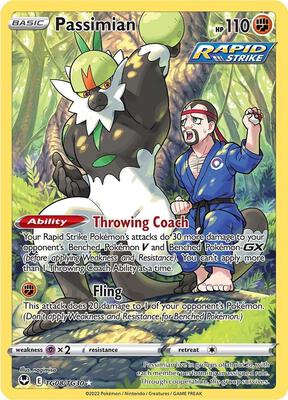 Passimian card from SWSH12: Silver Tempest Trainer Gallery