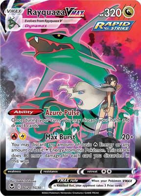 Rayquaza VMAX card from SWSH12: Silver Tempest Trainer Gallery