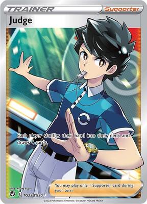 Judge card from SWSH12: Silver Tempest Trainer Gallery