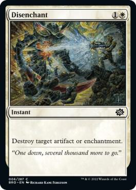 Disenchant card from The Brothers' War