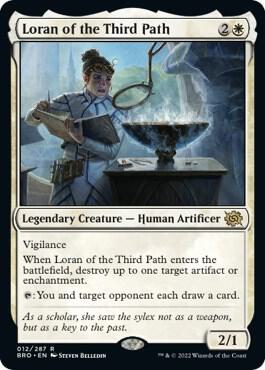 Loran of the Third Path card from The Brothers' War