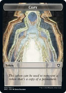 Copy // Thopter (006) Double-Sided Token card from Commander: The Brothers' War