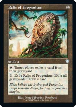 Relic of Progenitus (Retro Frame) card from Commander: The Brothers' War
