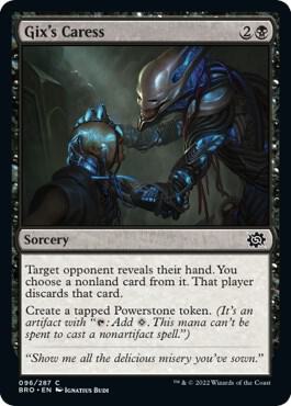Gix's Caress card from The Brothers' War