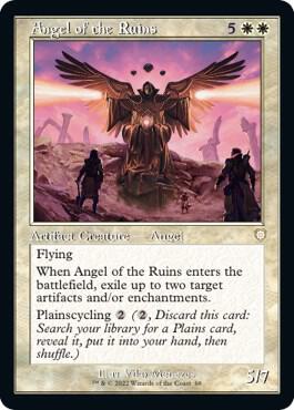 Angel of the Ruins (Retro Frame) card from Commander: The Brothers' War