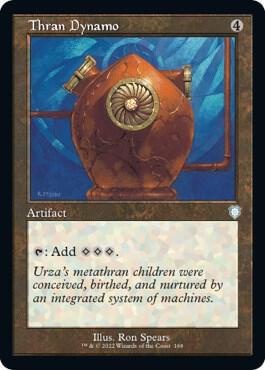 Thran Dynamo (Retro Frame) card from Commander: The Brothers' War