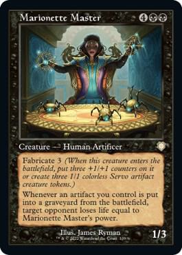 Marionette Master (Retro Frame) card from Commander: The Brothers' War