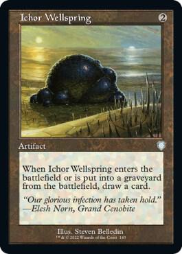 Ichor Wellspring (Retro Frame) card from Commander: The Brothers' War