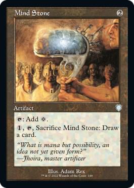 Mind Stone (Retro Frame) card from Commander: The Brothers' War