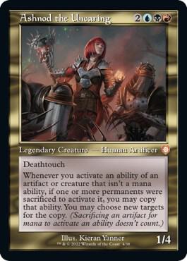 Ashnod the Uncaring (Retro Frame) card from Commander: The Brothers' War