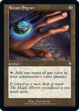 Arcane Signet (Retro Frame) card from Commander: The Brothers' War