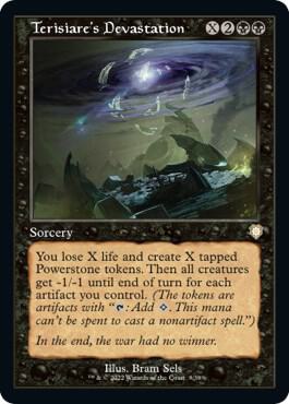 Terisiare's Devastation (Retro Frame) card from Commander: The Brothers' War