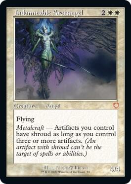 Indomitable Archangel (Retro Frame) card from Commander: The Brothers' War