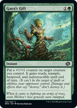 Gaea's Gift card from The Brothers' War