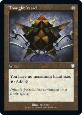 Thought Vessel (Retro Frame) card from Commander: The Brothers' War