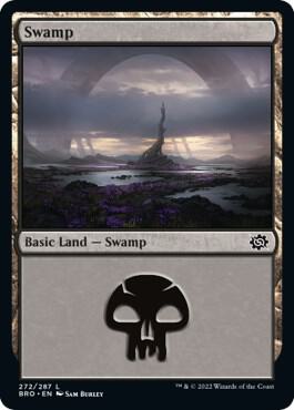 Swamp (272) card from The Brothers' War