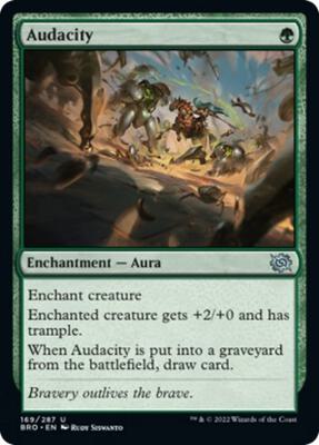 Audacity card from The Brothers' War