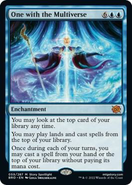 One with the Multiverse card from The Brothers' War