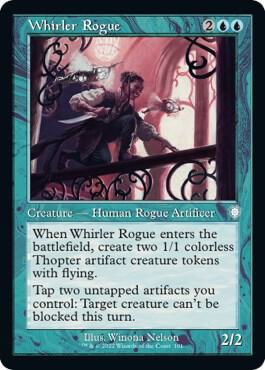 Whirler Rogue (Retro Frame) card from Commander: The Brothers' War