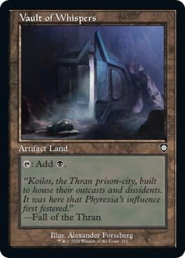 Vault of Whispers (Retro Frame) card from Commander: The Brothers' War