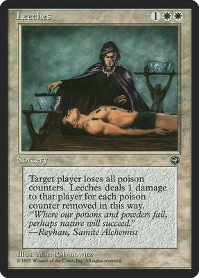 Leeches card from Homelands